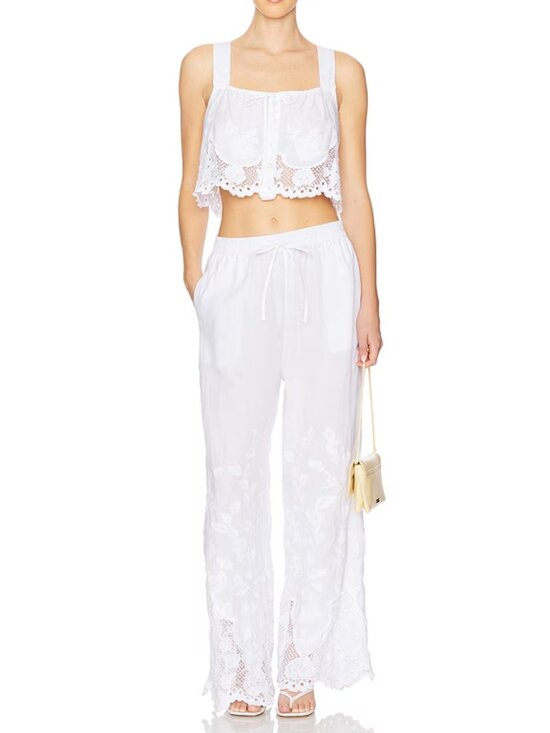 Vitamin A Pants - Vitamin A Flora Pant and Tank Set S/M